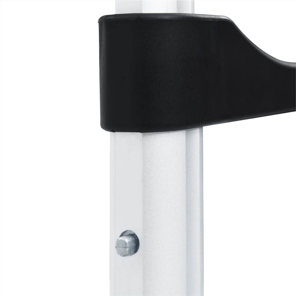 Foldable Transport Trolley 45 kg Aluminium Sliver