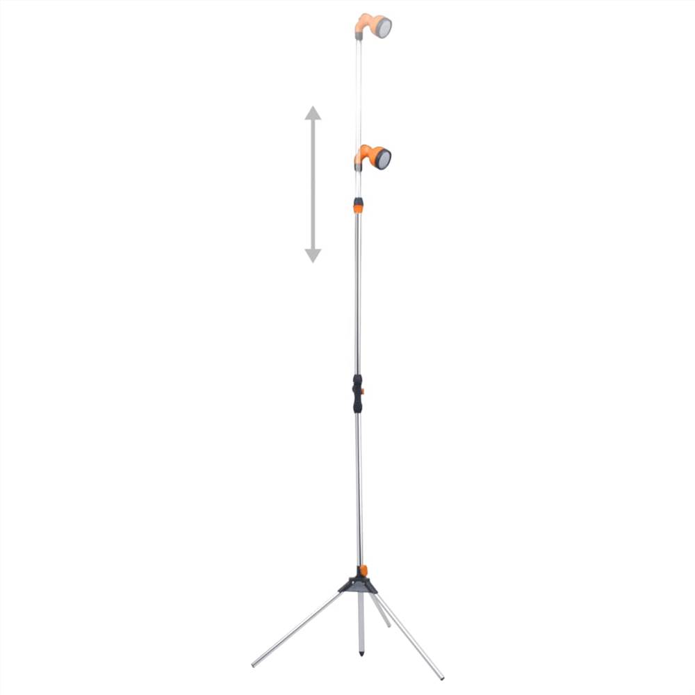 Garden Shower With Tripod 221 Cm Aluminium 9 Garden Shower with Tripod 221 cm Aluminium
