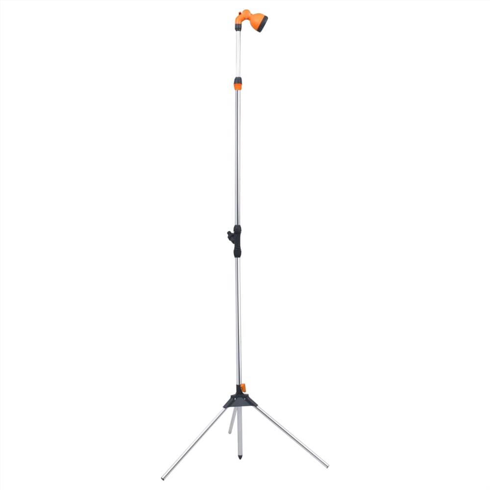 Garden Shower With Tripod 221 Cm Aluminium 11 Garden Shower with Tripod 221 cm Aluminium
