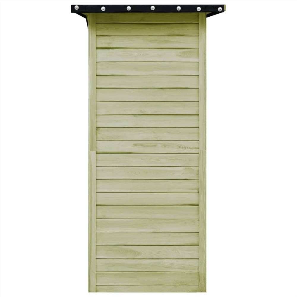 Garden Storage Shed Impregnated Pinewood