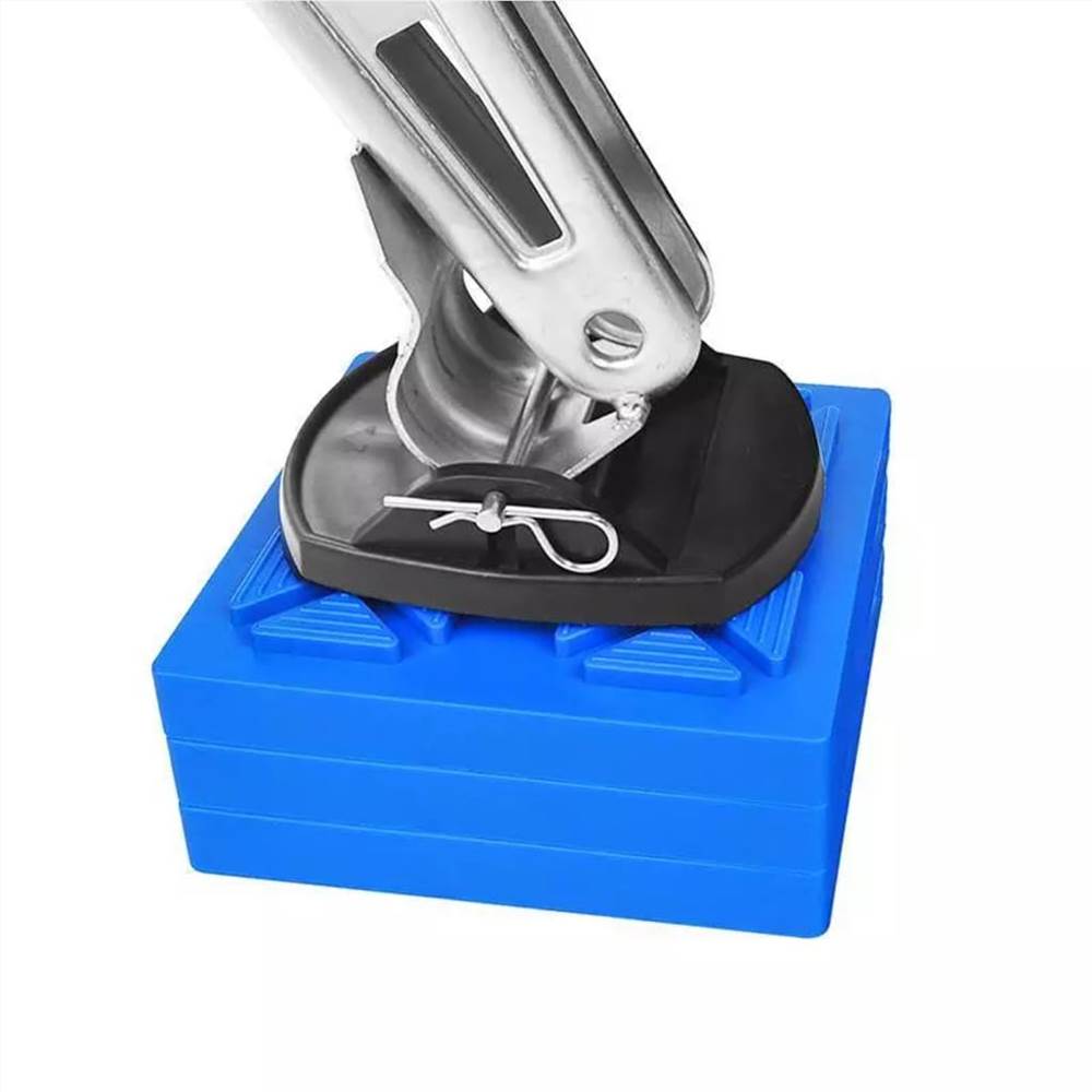 ProPlus Stackable Caravan Leveller Set Plastic Blue