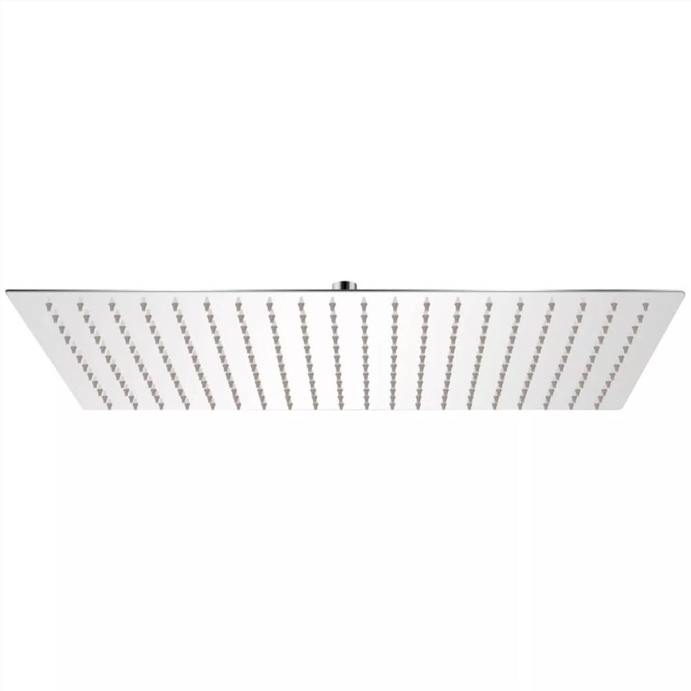 Rain Shower Head Stainless Steel 30x50 cm Rectangular