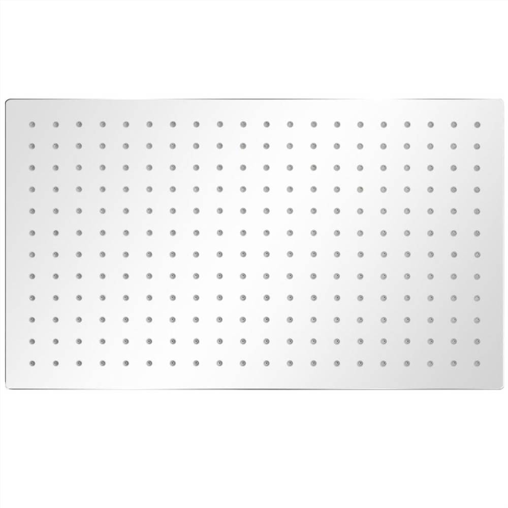 Rain Shower Head Stainless Steel 30x50 cm Rectangular
