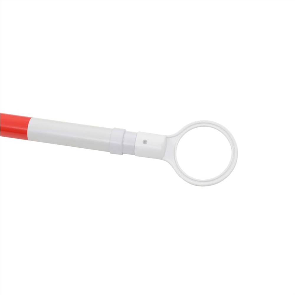 Retractable Traffic Cone Bars 2 pcs Plastic 130-215 cm