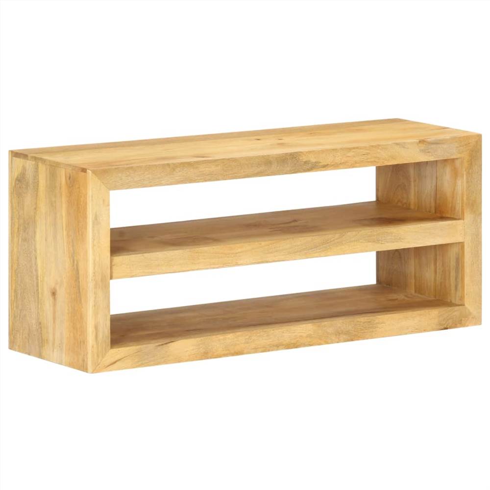 TV Cabinet 107x35x45 Cm Solid Mango Wood 12 TV Cabinet 107x35x45 cm Solid Mango Wood