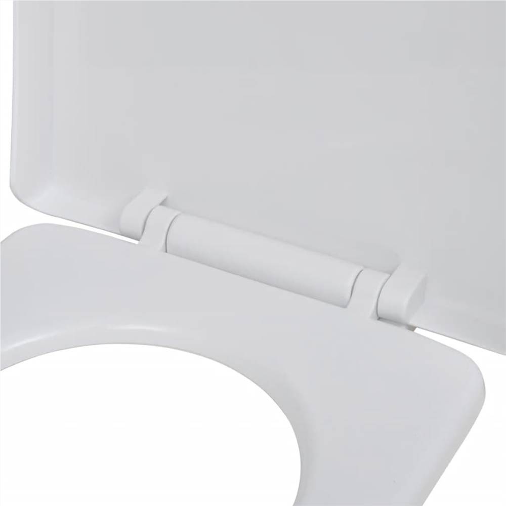 White Softclose Toilet Seat Square