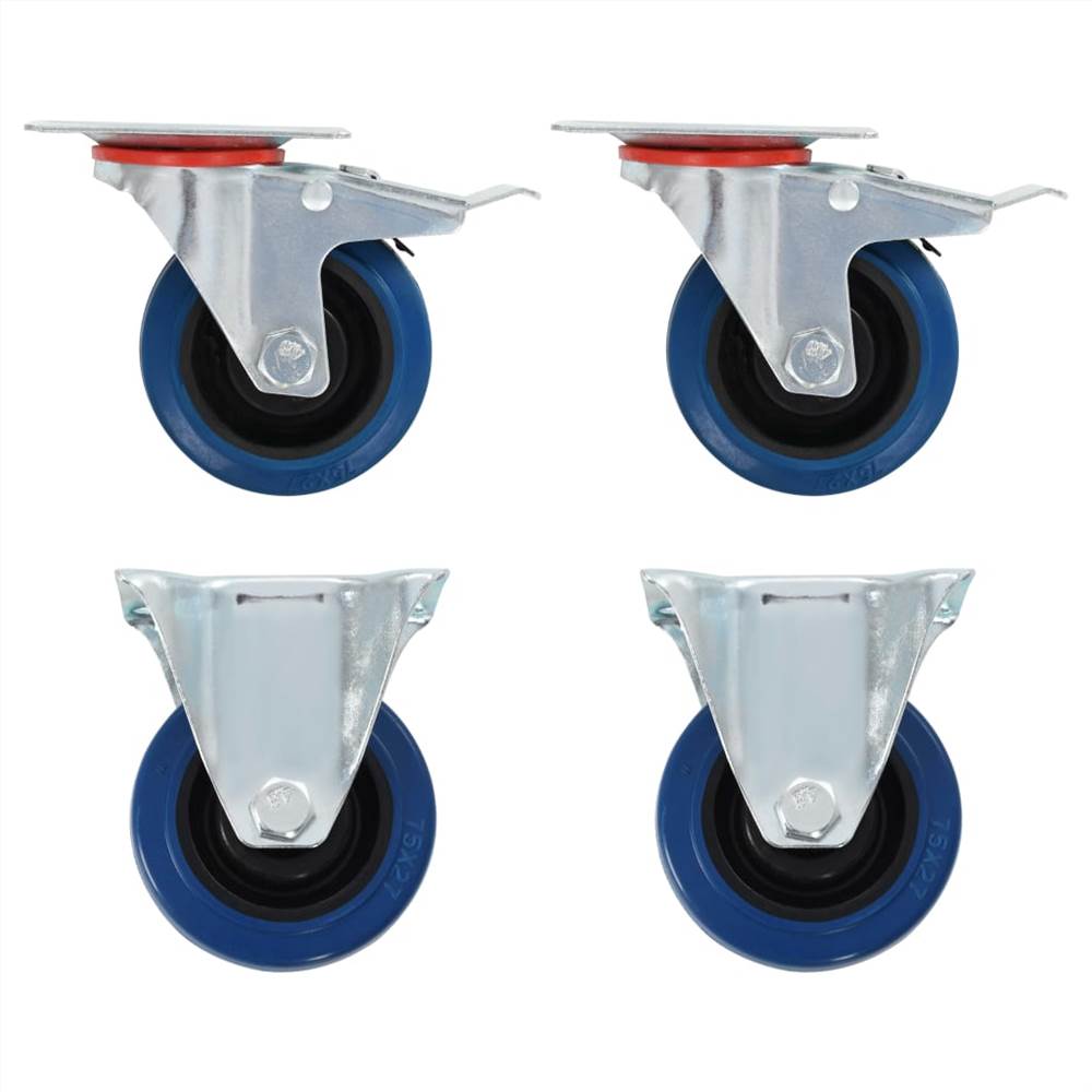 24 pcs Casters 75 mm