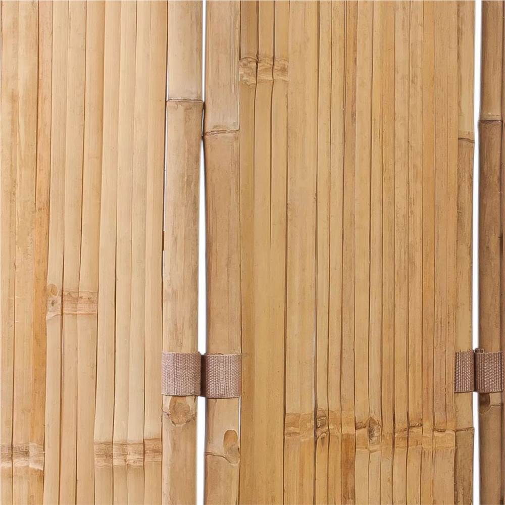 3-Panel Bamboo Room Divider