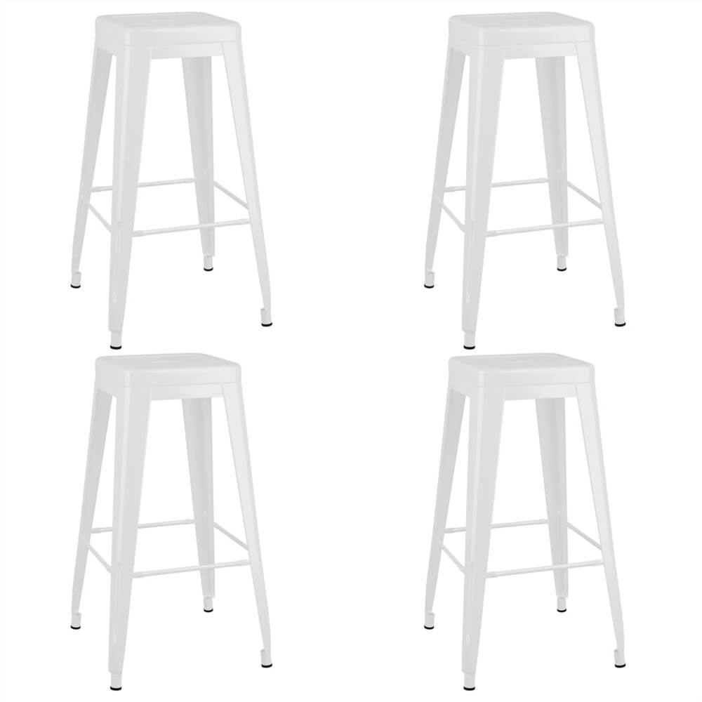 5 Piece Bar Set White