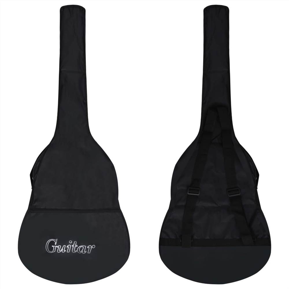 8 Piece Classical Guitar Beginner Set Blue 1/2 34"