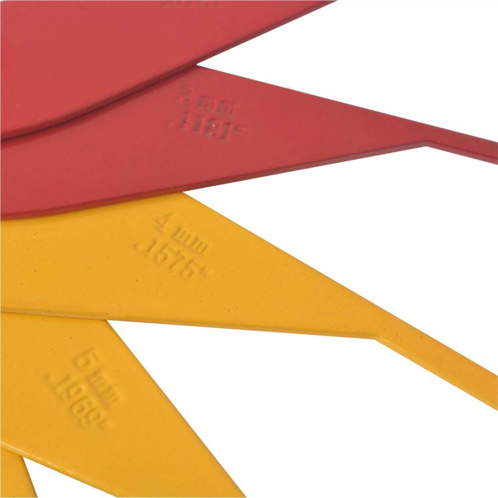 8in1 Brake Lining Thickness Gauge Set Carbon Steel