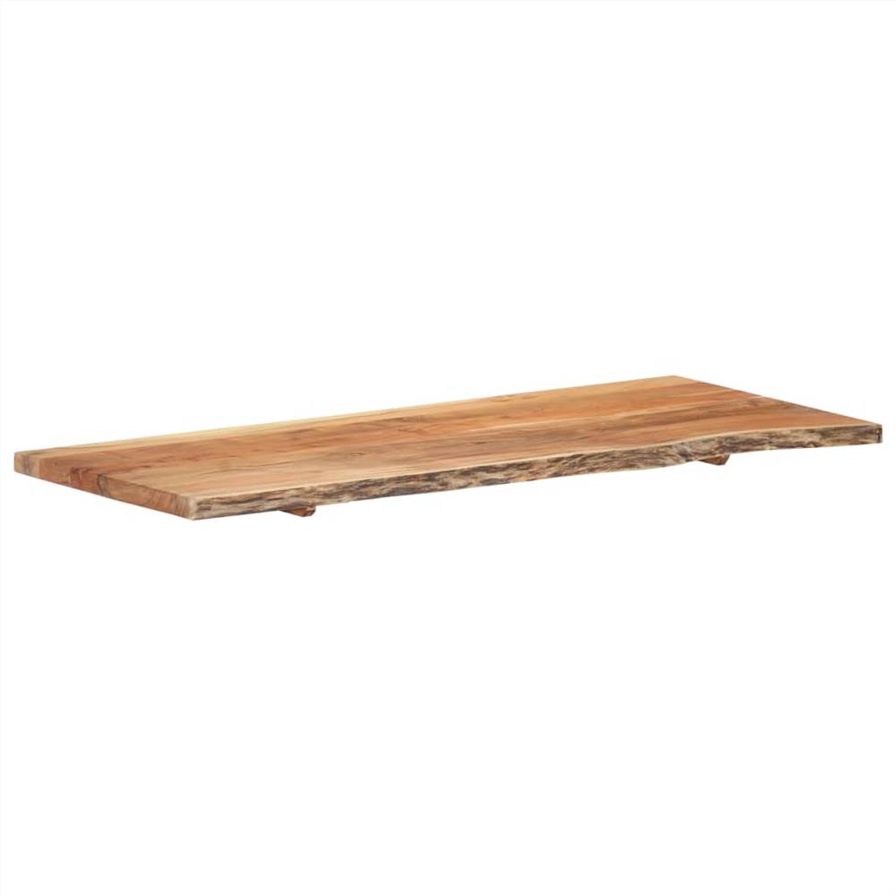 Bathroom Vanity Top Solid Acacia Wood 140x55x3.8 cm