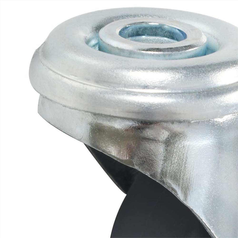 Bolt Hole Swivel Casters 4 pcs 50 mm