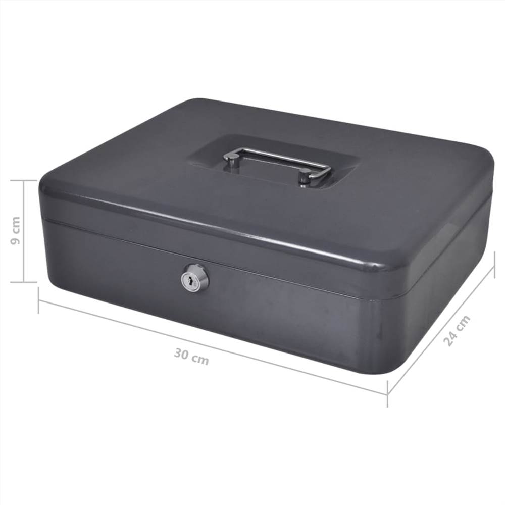 Cash Box with Coin Tray