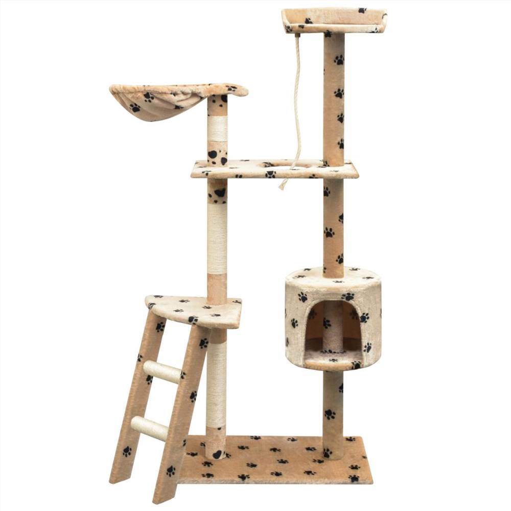 paw print cat tree