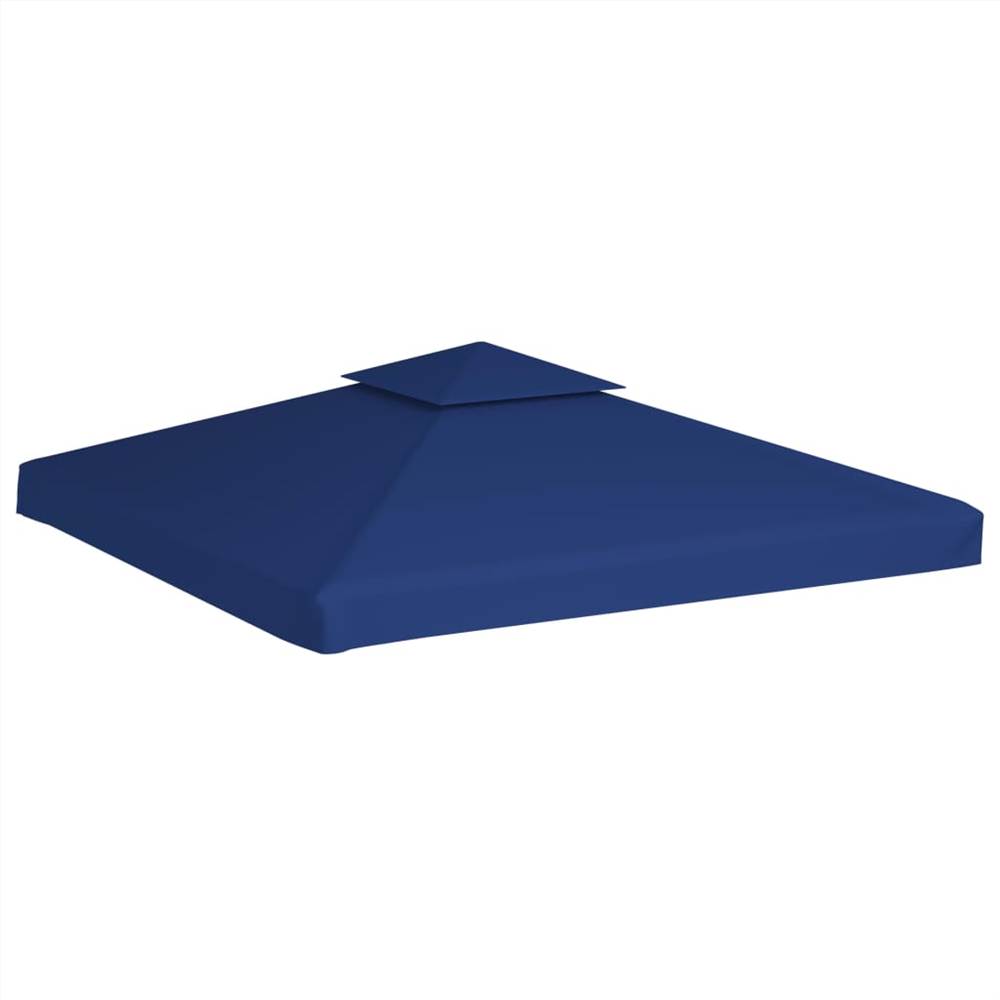 Gazebo Cover Canopy Replacement 310 g / m² Dark Blue 3 x 3 m