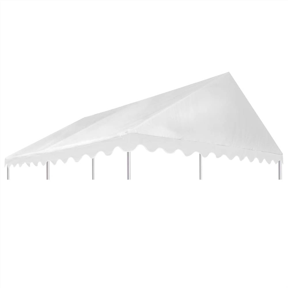 Gazebo Top Cover PVC 500 g/m² 3x4 m White