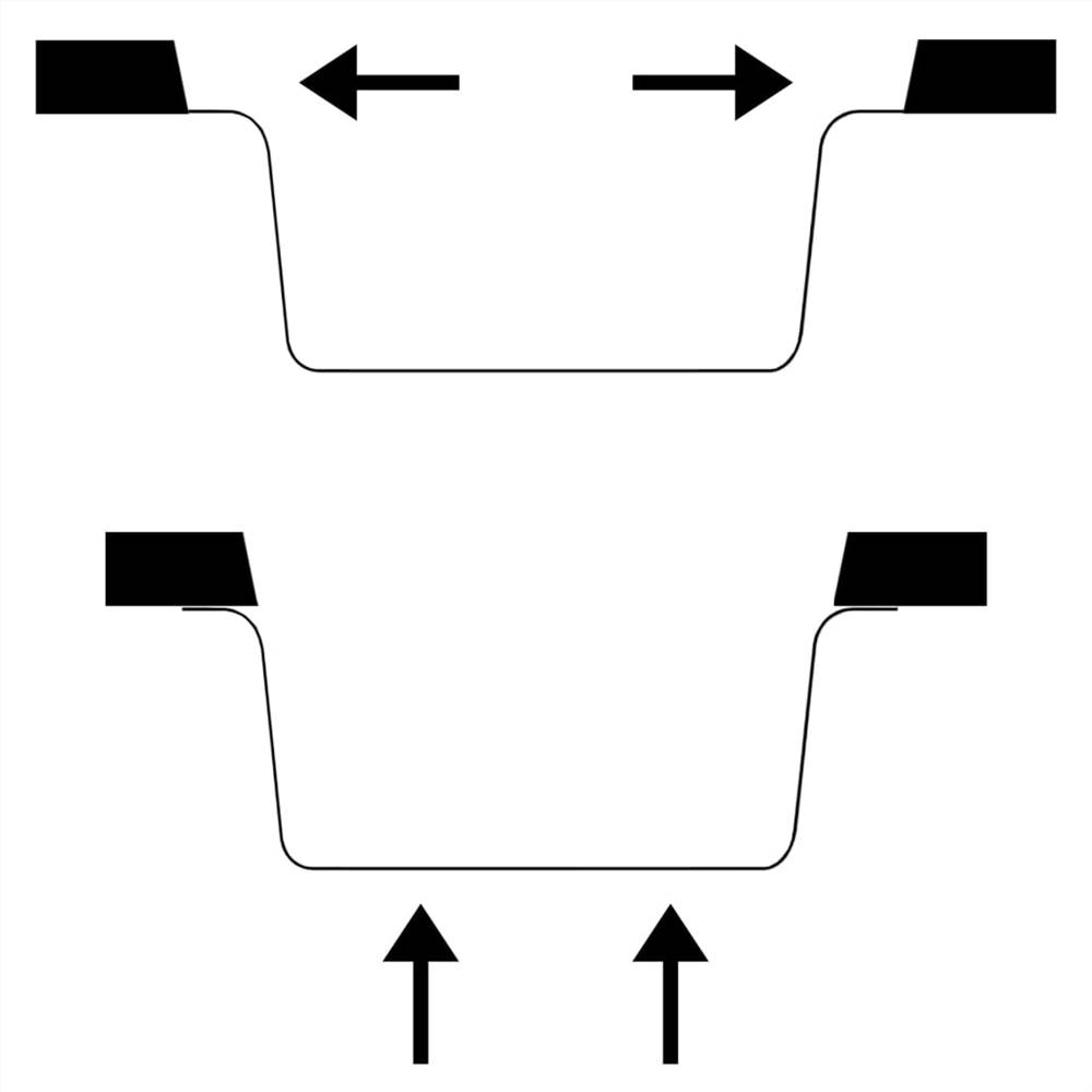 Kitchen Sink with Overflow Hole Grey Granite