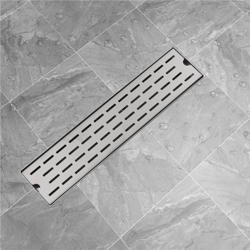 

Linear Shower Drain Line 530x140 mm Stainless Steel