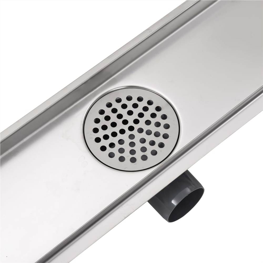 Linear Shower Drain Line 530x140 mm Stainless Steel
