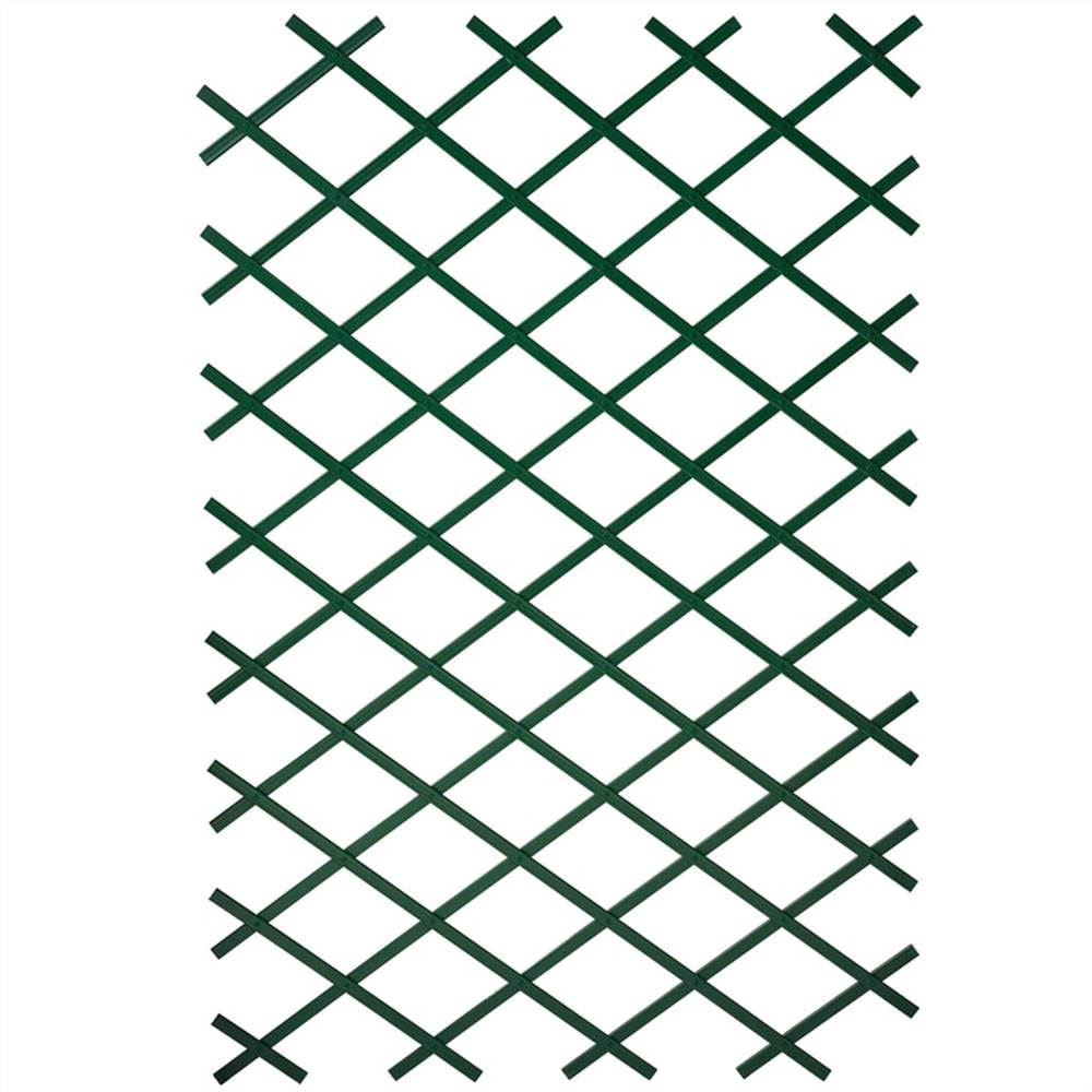 Nature 2 pcs Garden Trellises 100x200 cm PVC Green