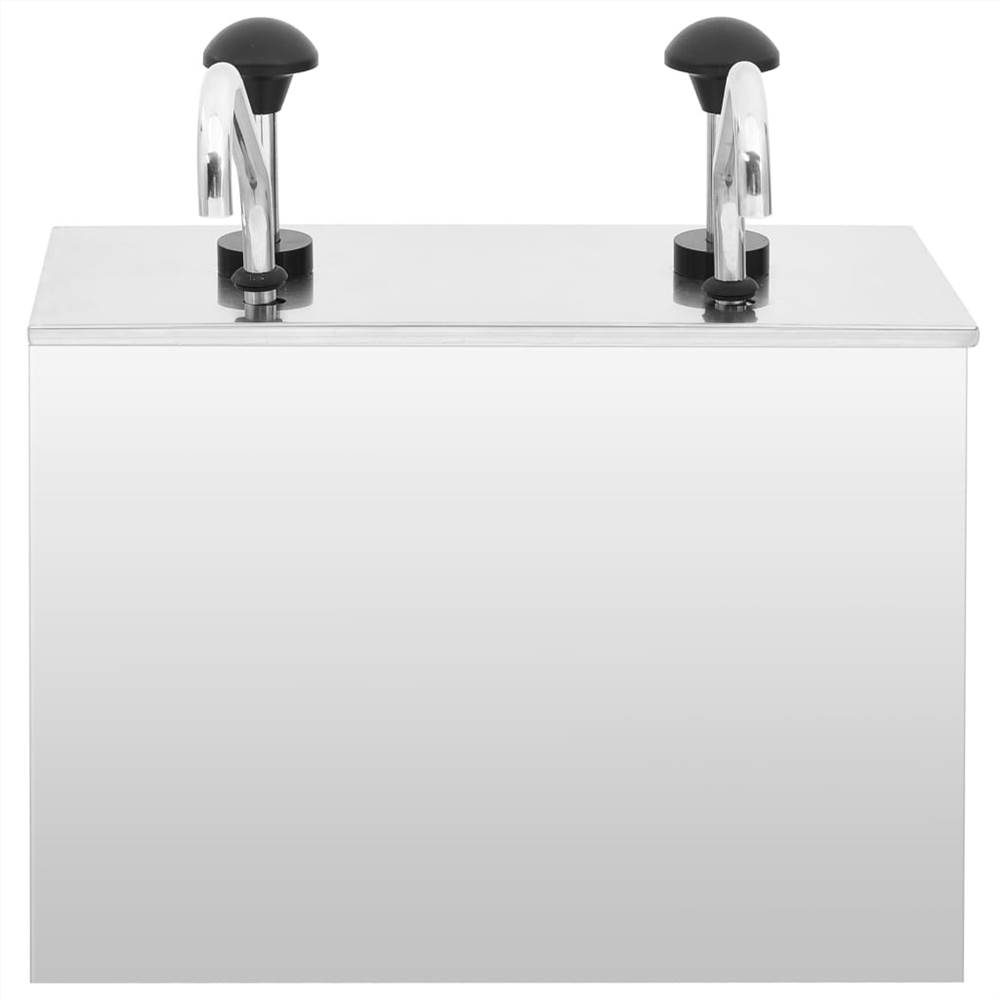 Sauce Dispenser Stainless Steel 2 x 3.5 L