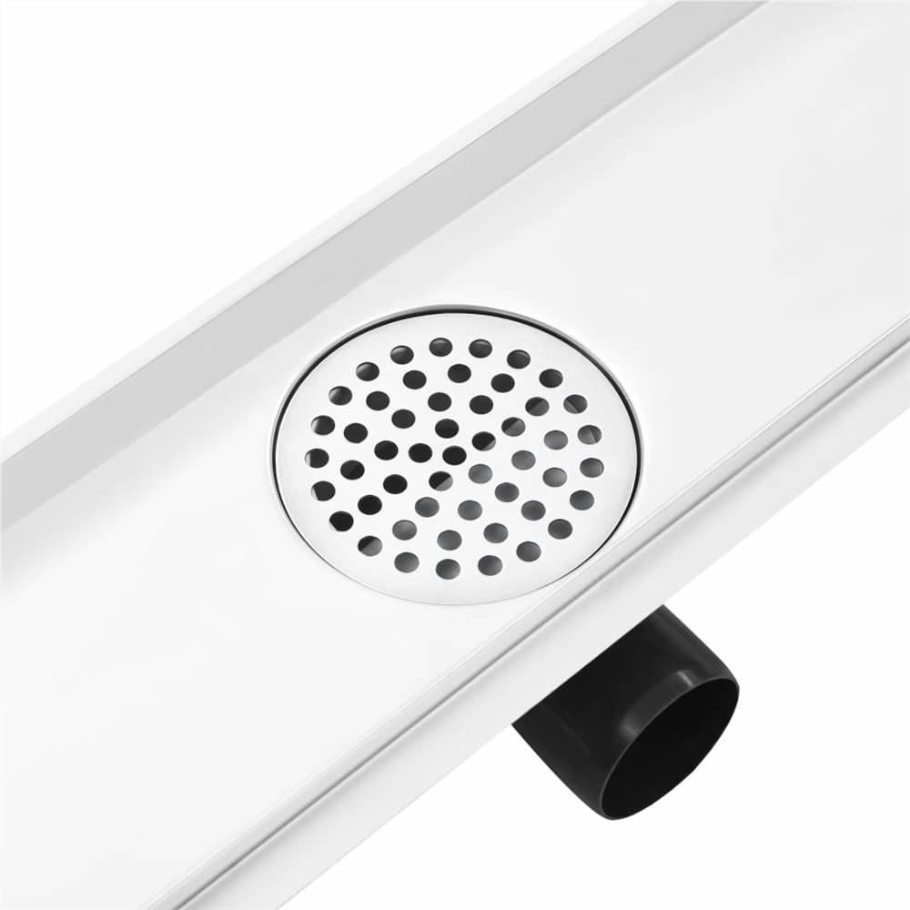Shower Drain Vents 93x14 cm Stainless Steel