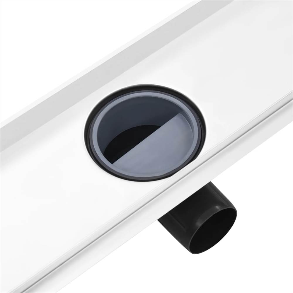 Shower Drain Vents 93x14 cm Stainless Steel