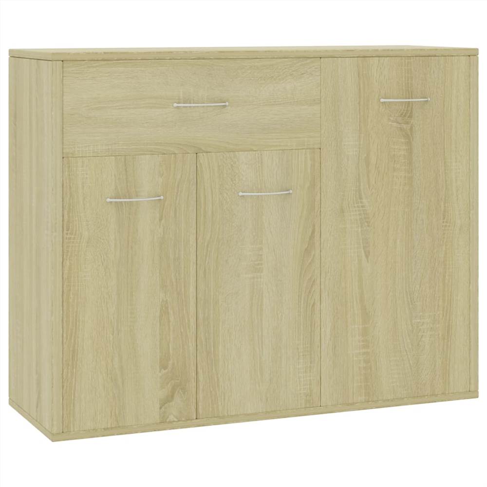 Sideboard Sonoma Oak 88x30x70 Cm Chipboard 7 Sideboard Sonoma Oak 88x30x70 cm Chipboard