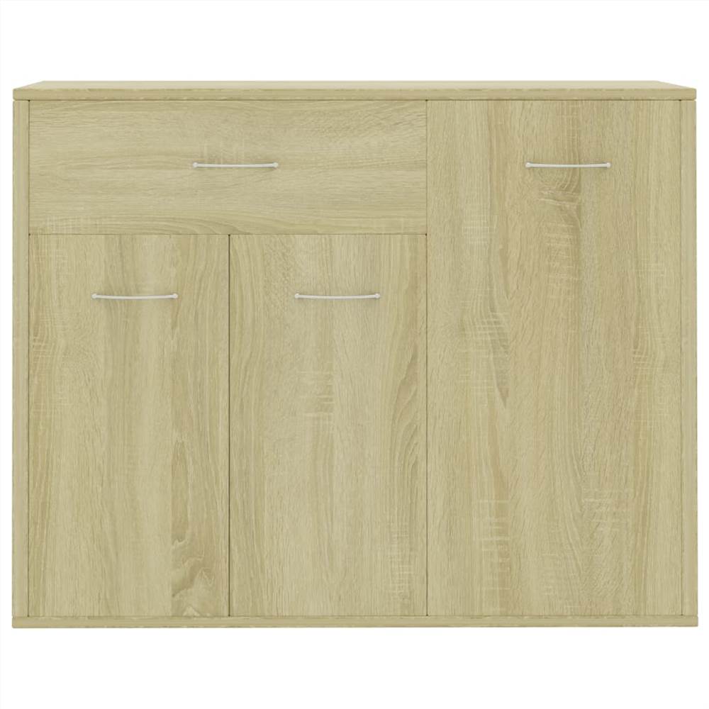 Sideboard Sonoma Oak 88x30x70 Cm Chipboard 10 Sideboard Sonoma Oak 88x30x70 cm Chipboard