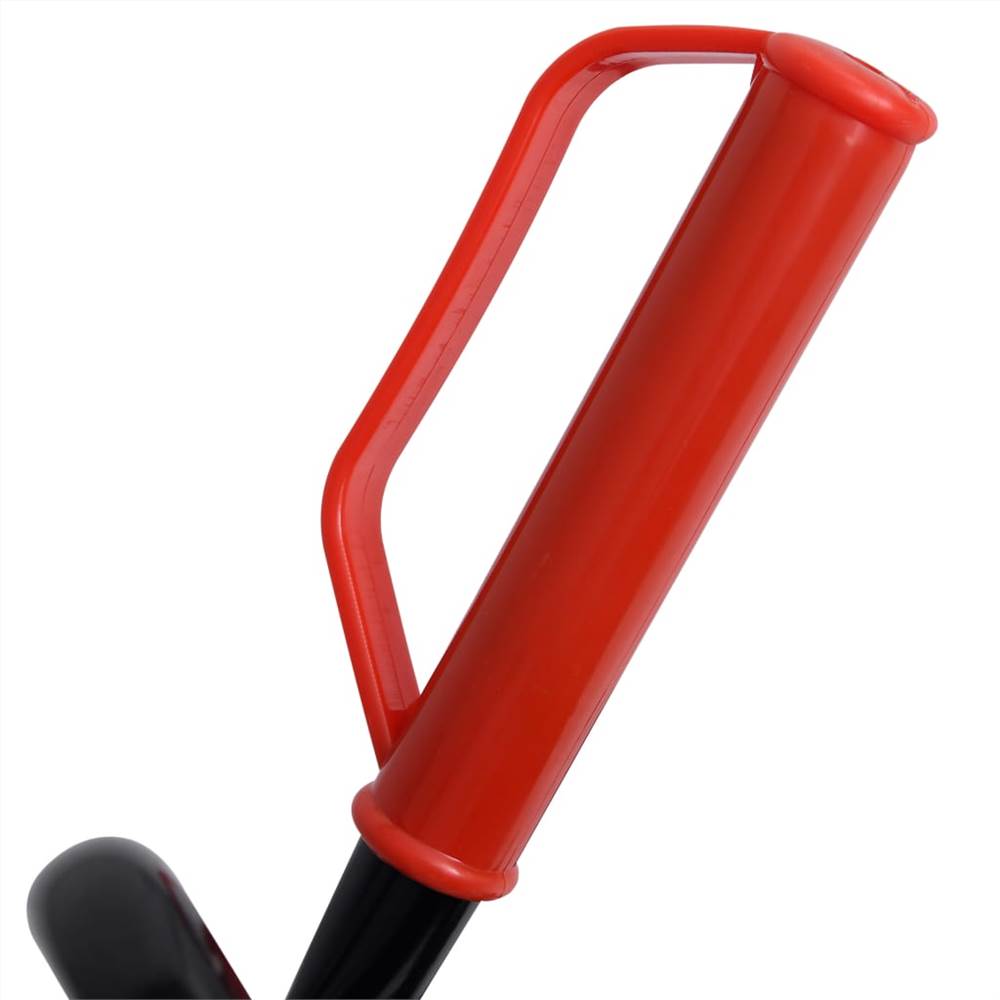 Telescopic Hand Trolley 200 kg Black and Red