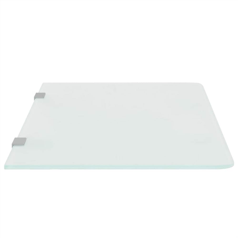 Wall-mounted Urinal Privacy Screen 90x40 cm Tempered Glass