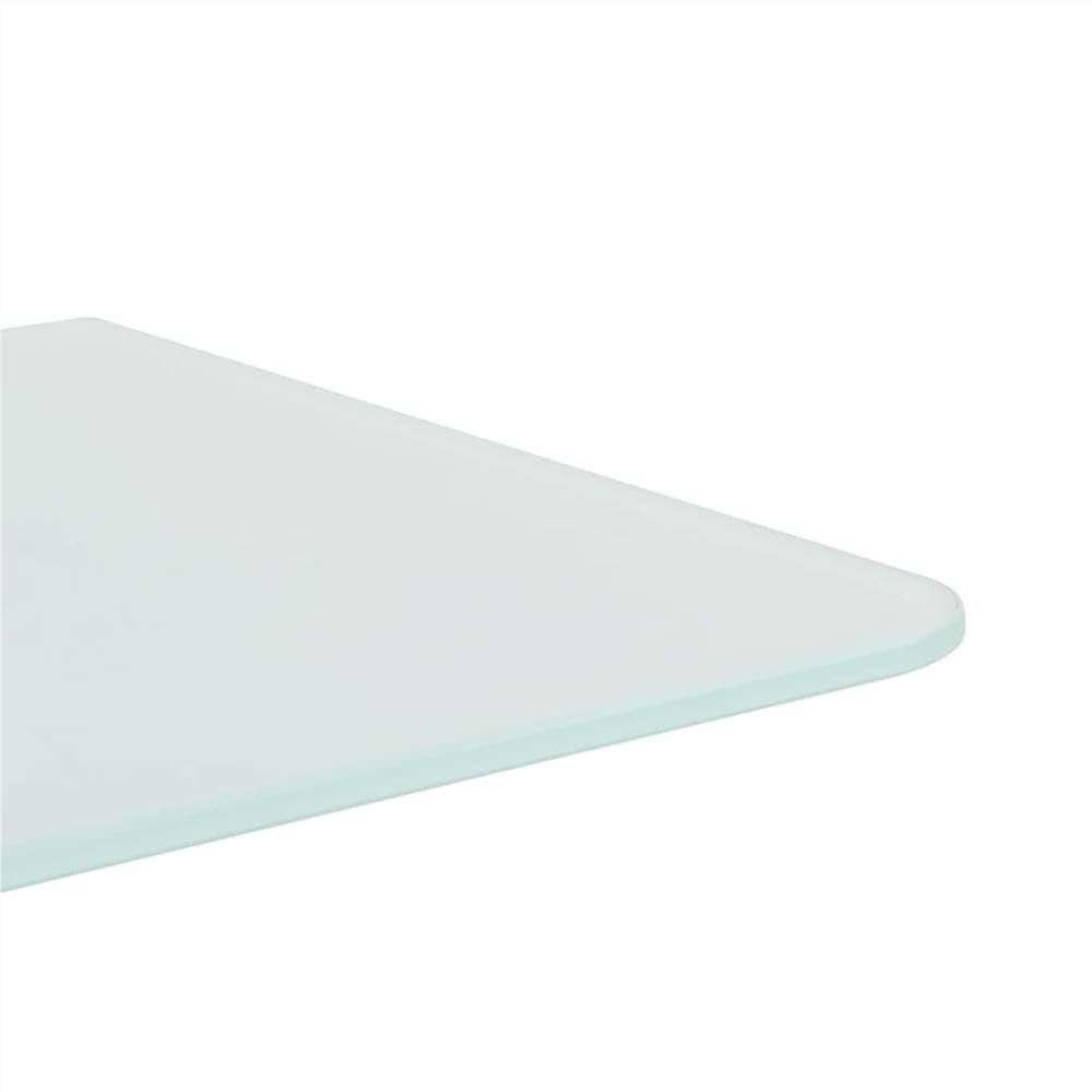 Wall-mounted Urinal Privacy Screen 90x40 cm Tempered Glass