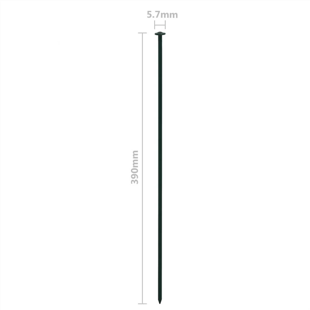 Arched Pond Fence Set 77.3x26 cm Green