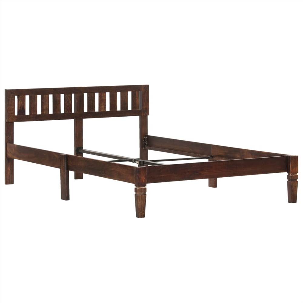 Bed Frame Solid Mango Wood 120 cm