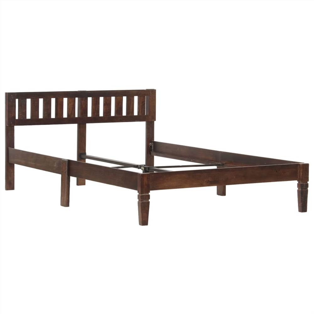 Bed Frame Solid Mango Wood 120 cm