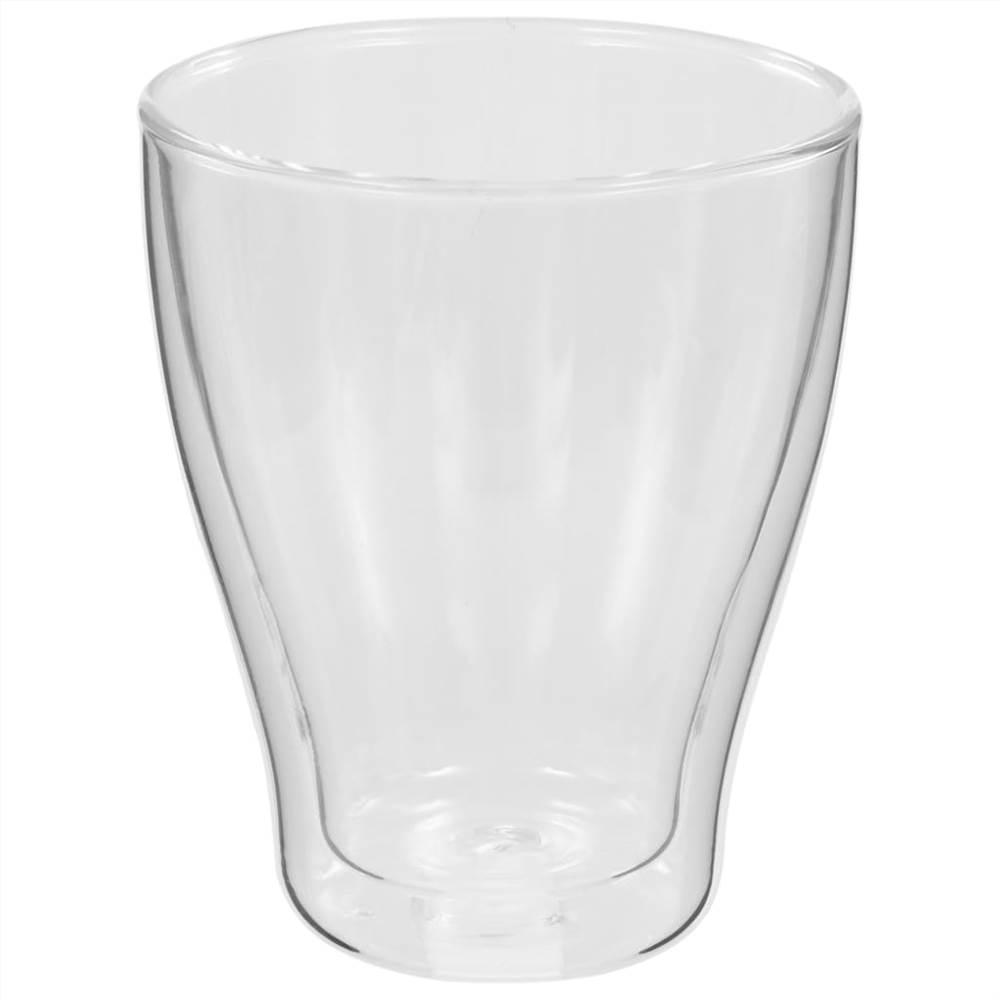 Double Wall Latte Macchiato Glasses 6 pcs 370 ml