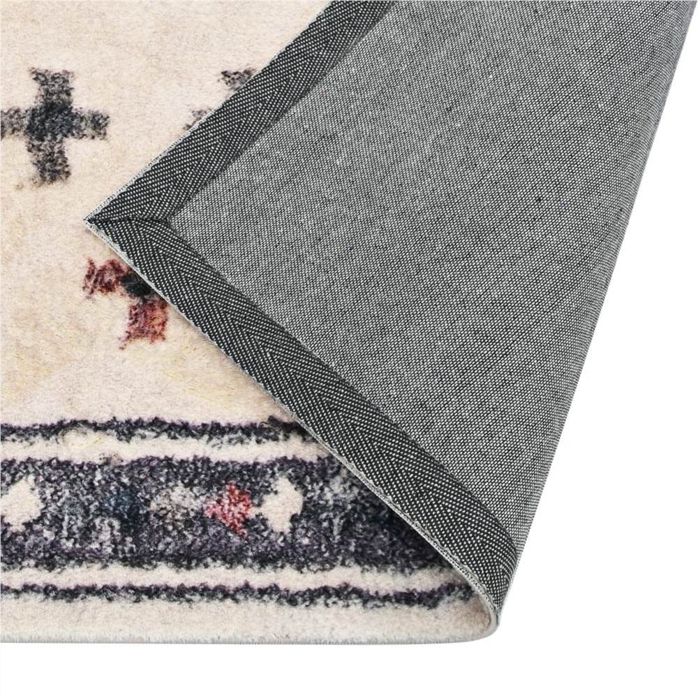 Printed Rug Multicolour 160x230 cm Polyester