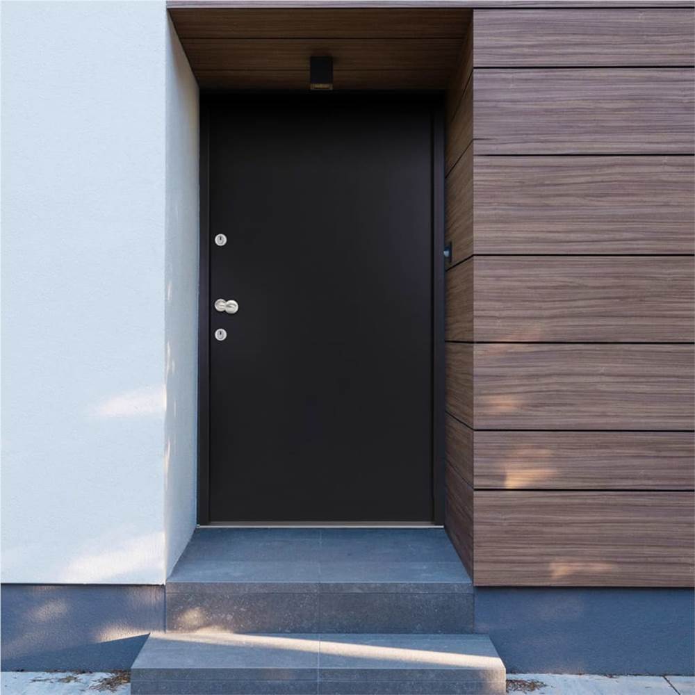 Aluminium Front Door Anthracite 110x207.5 cm