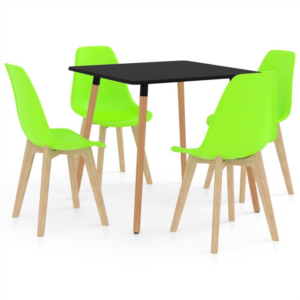 

5 Piece Dining Set Green