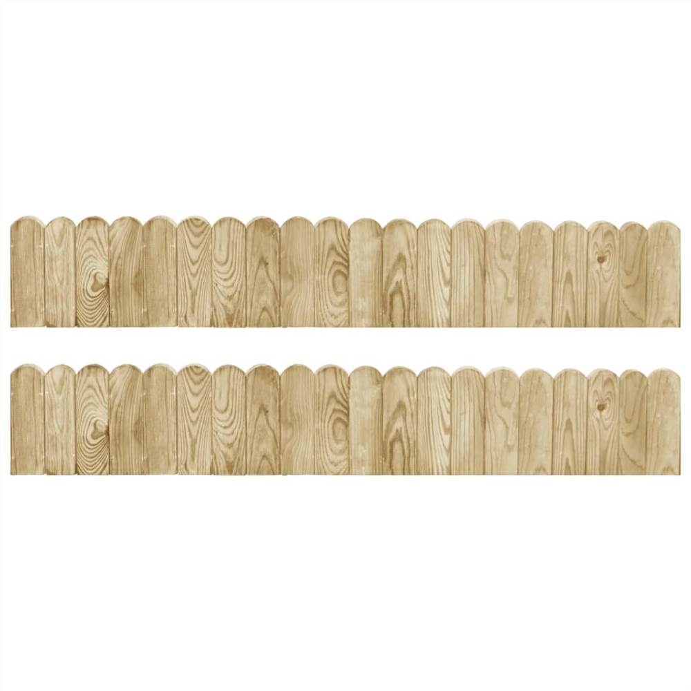

Border Rolls 2 pcs 120 cm Impregnated Pinewood