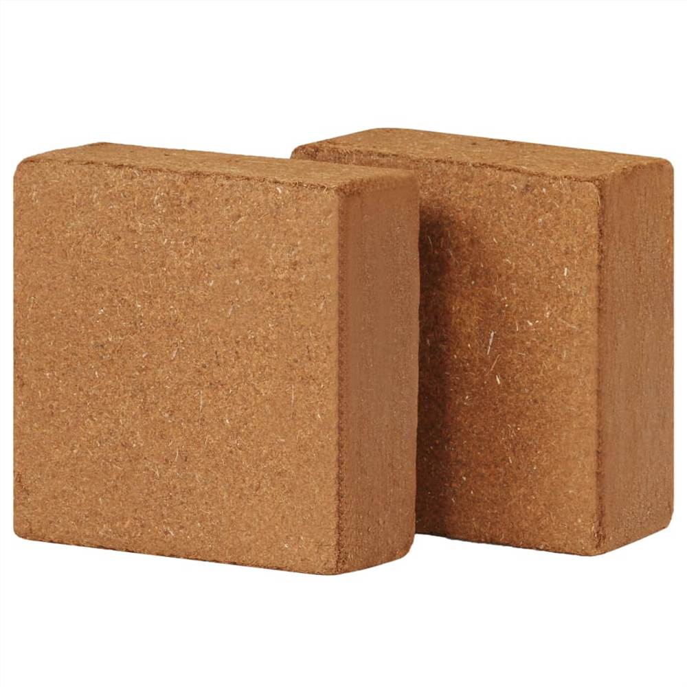 Coir Blocks 2 pcs 5 kg 30x30x10 cm