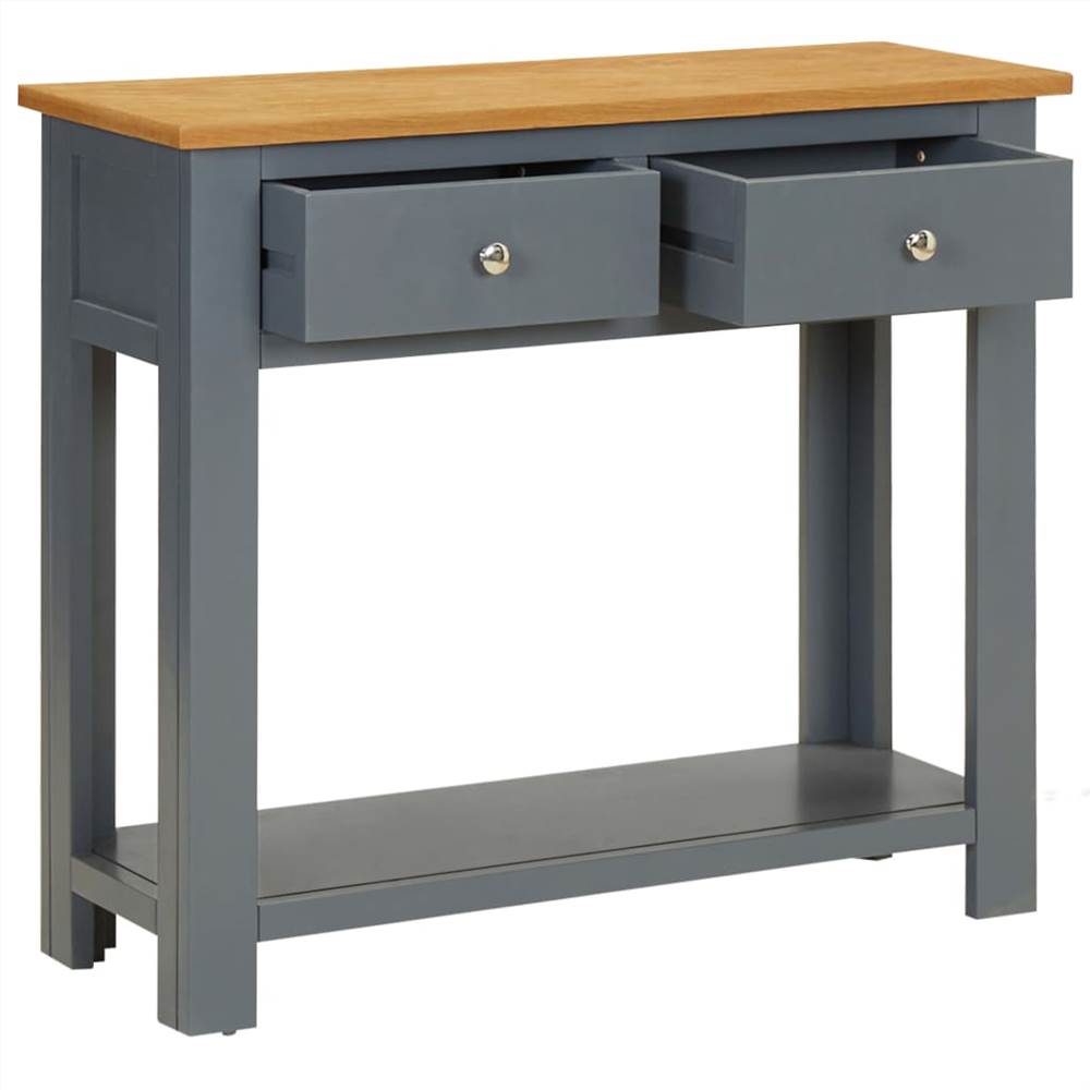 

Console Table 83x30x73 cm Solid Oak Wood