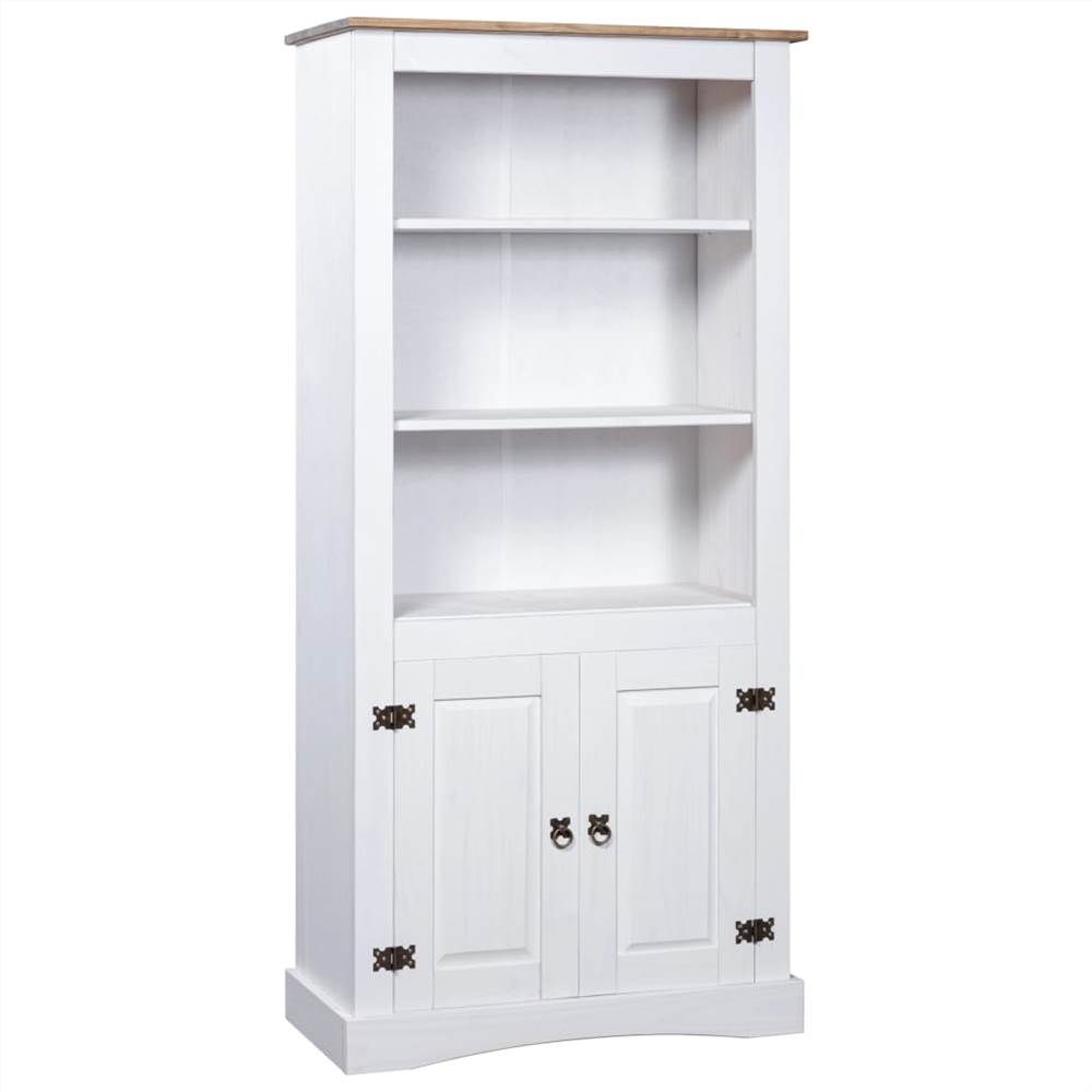 

Cupboard Mexican Pine Corona Range White 80x40x170 cm