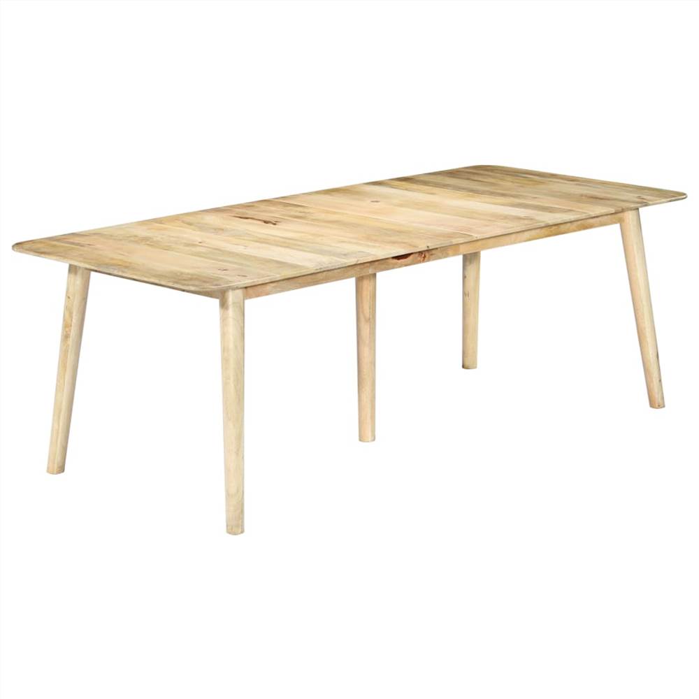 

Dining Table 220x100x76 cm Solid Mango Wood