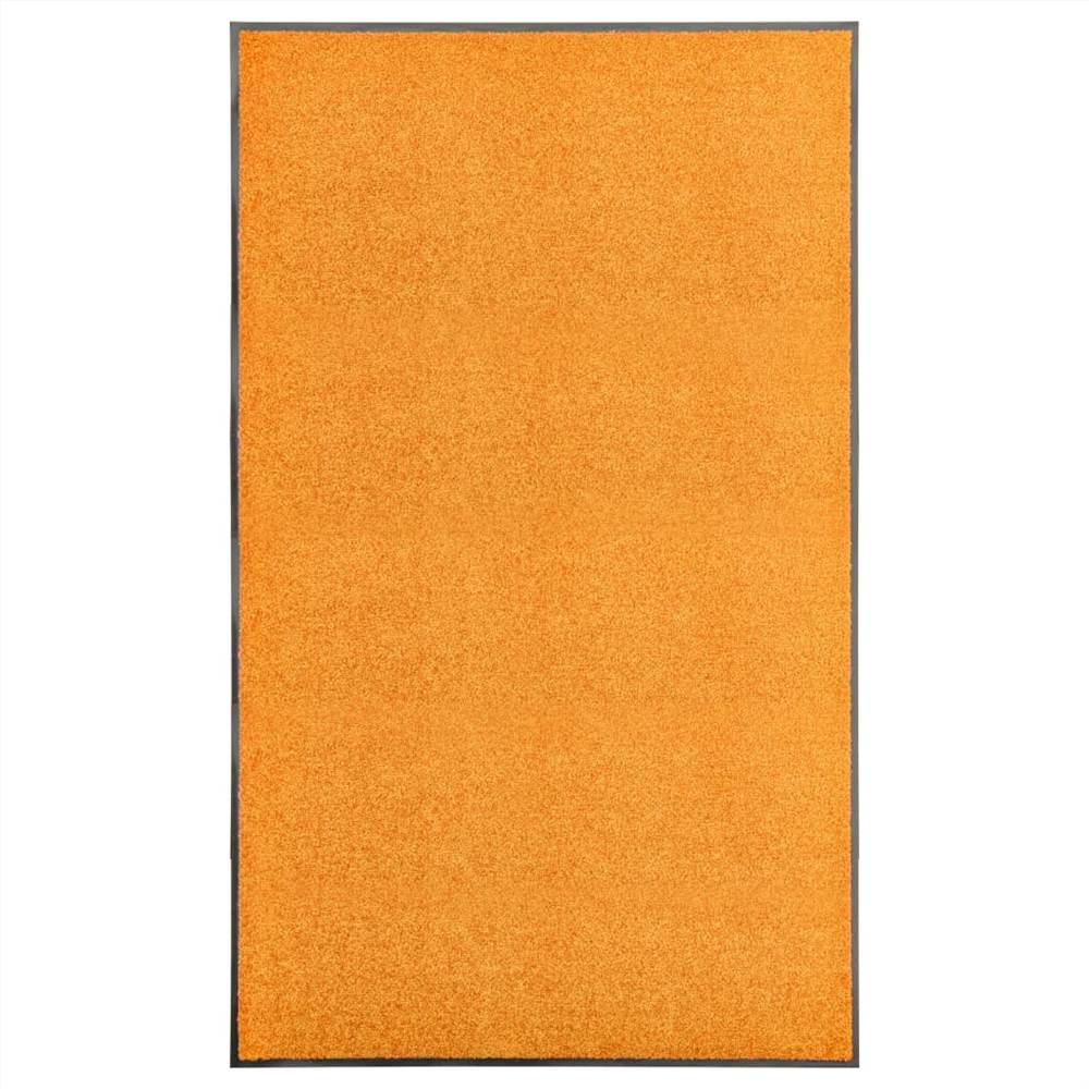 Doormat Washable Orange 90x150 cm
