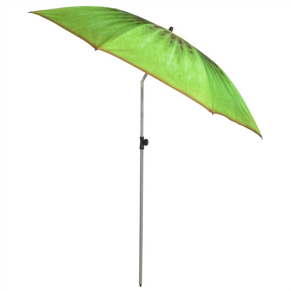 Esschert Design Parasol Kiwi 184 cm Vert TP263