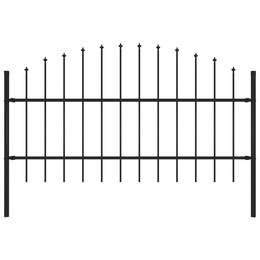 

Garden Fence with Spear Top Steel