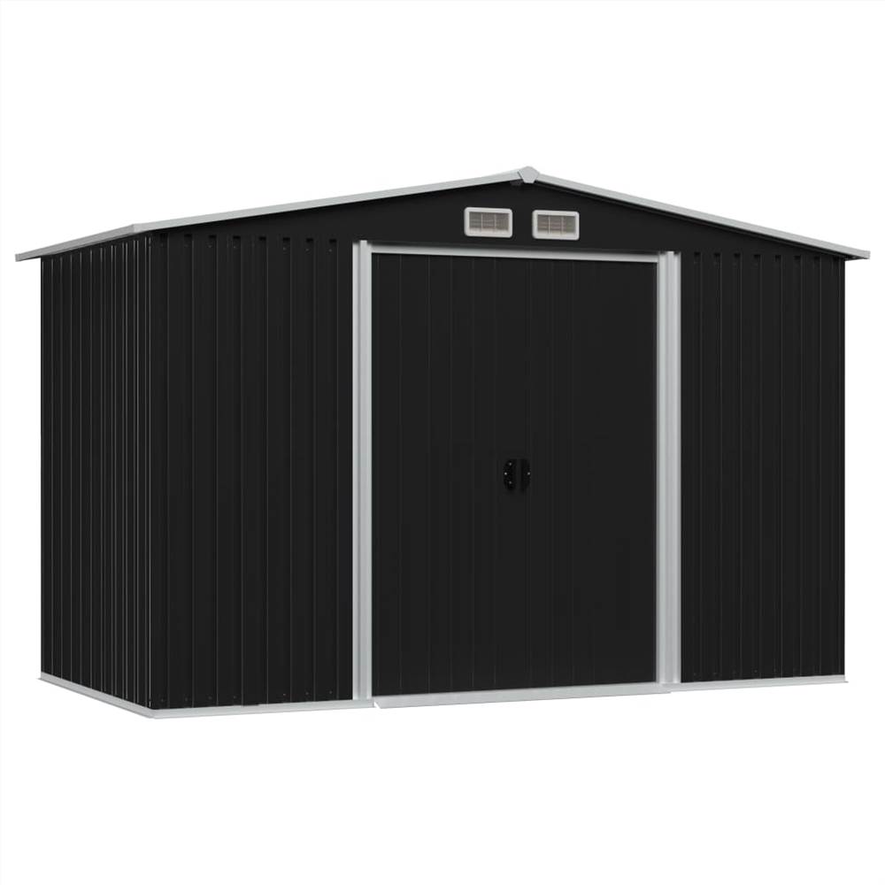 

Garden Storage Shed Anthracite Steel 257x205x178 cm