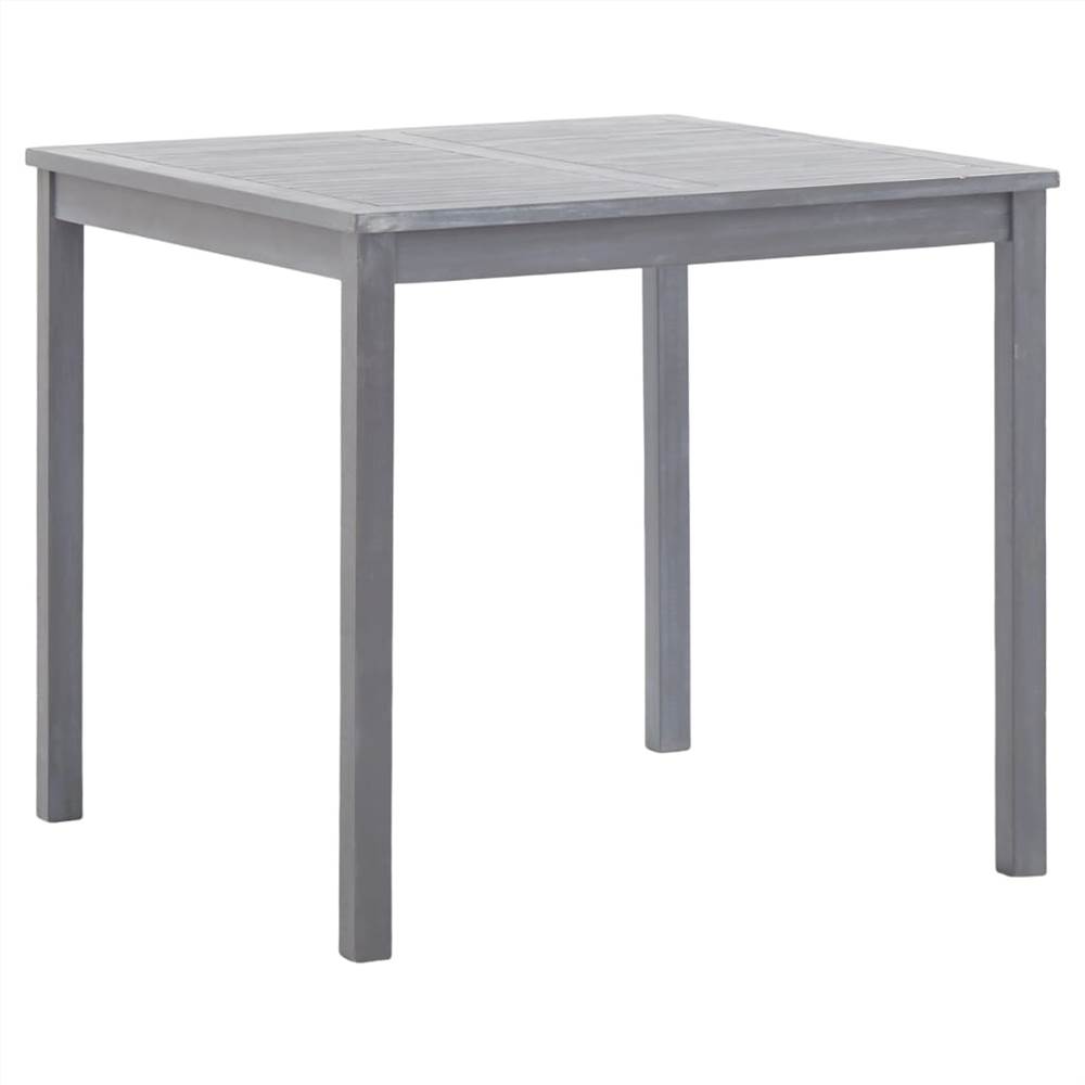 Grey table. Столик садовый серый.